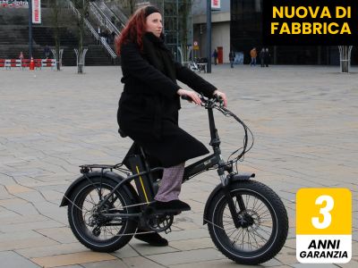 FAT ebike pieghevole 20x4" 48V 14Ah autonomia 45-75 km - Pieghevole