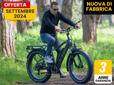 FAT ebike 26x4" 48V 14.5Ah autonomia 40-70 km